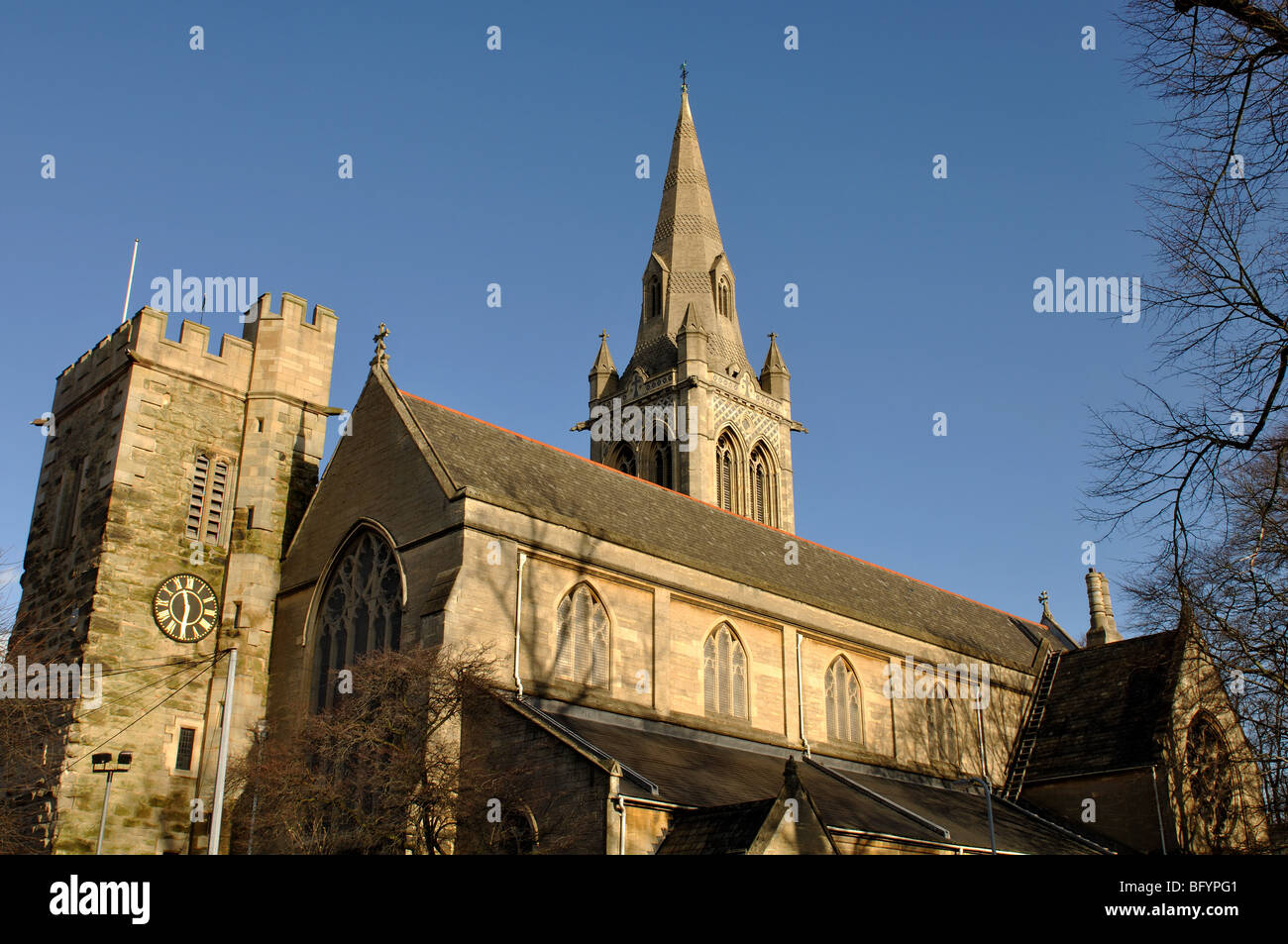 St. Andrew`s Church, Rugby, Warwickshire, England, UK Stock Photo - Alamy