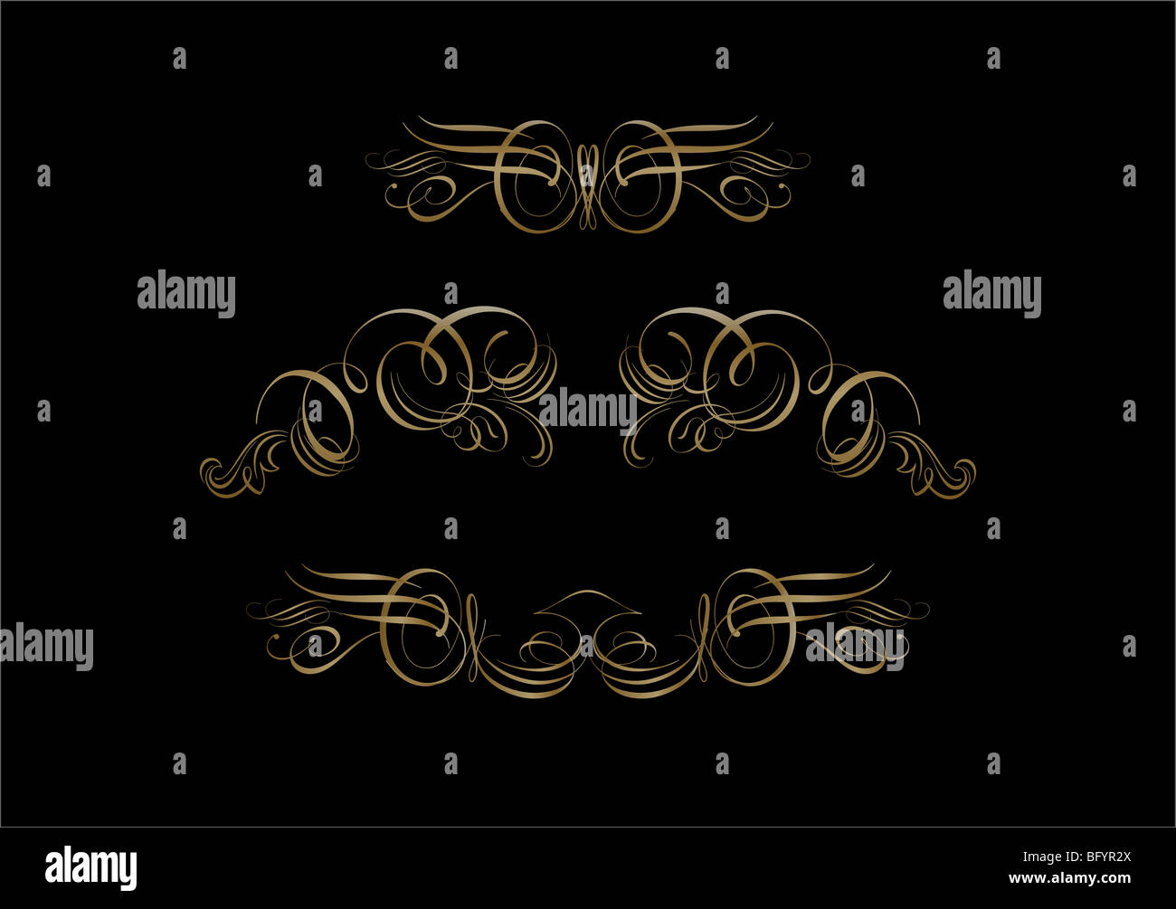 Some truly victorian-style accents. Great uses in almost any design