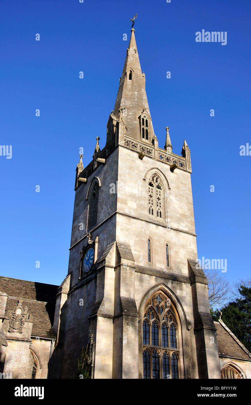 Parish Church of St Bartholomew, Church Street, Corsham, Wiltshire, England, United Kingdom Stock Photo