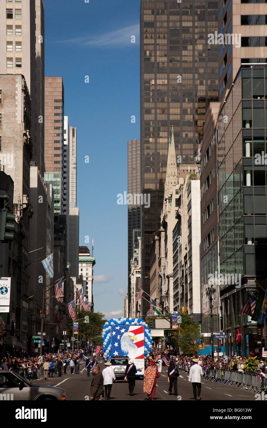 Hispanic Parade, Fifth Avenue, NYC Stock Photo Alamy