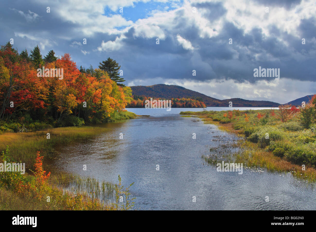 Lewey Lake, Indian Lake, Adirondacks, New York Stock Photo - Alamy