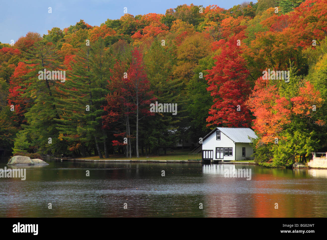 Sixth Lake, Inlet, Adirondacks, New York Stock Photo Alamy