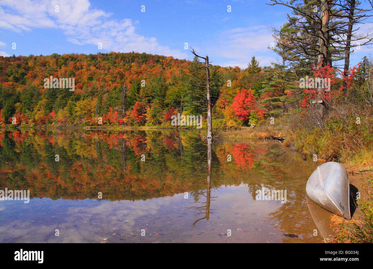 Forked Lake, Eagle Bay, Adirondacks; New; York Stock Photo Alamy