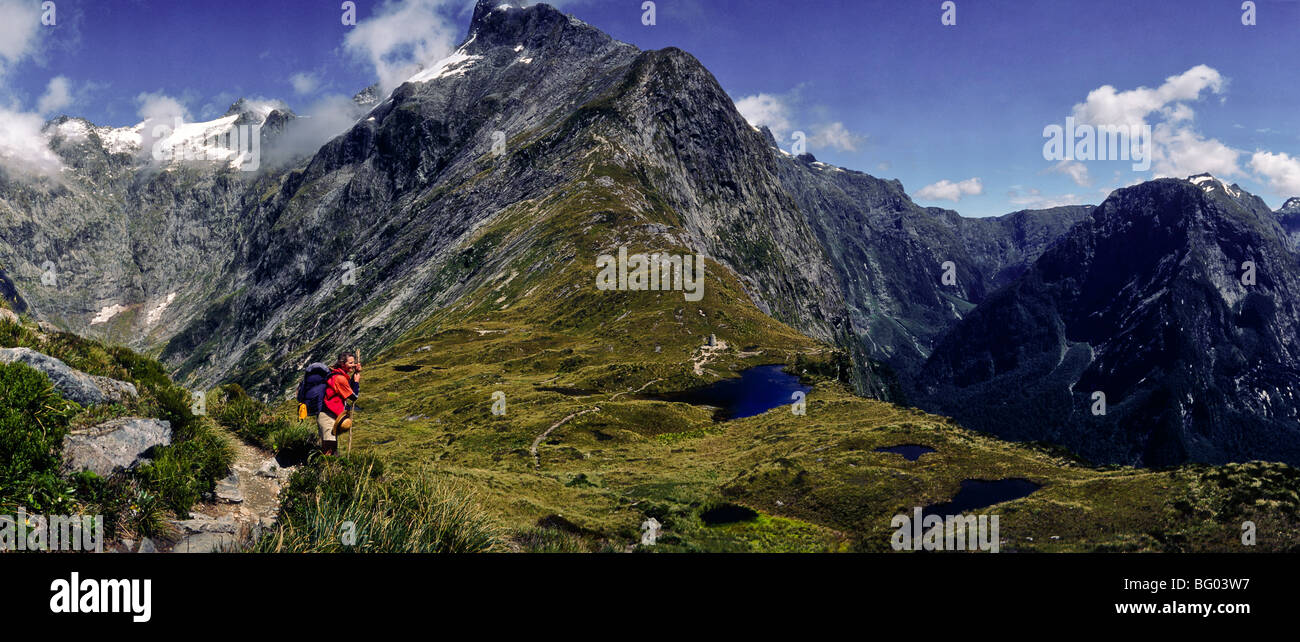 Milford Track, New Zealand Stock Photo