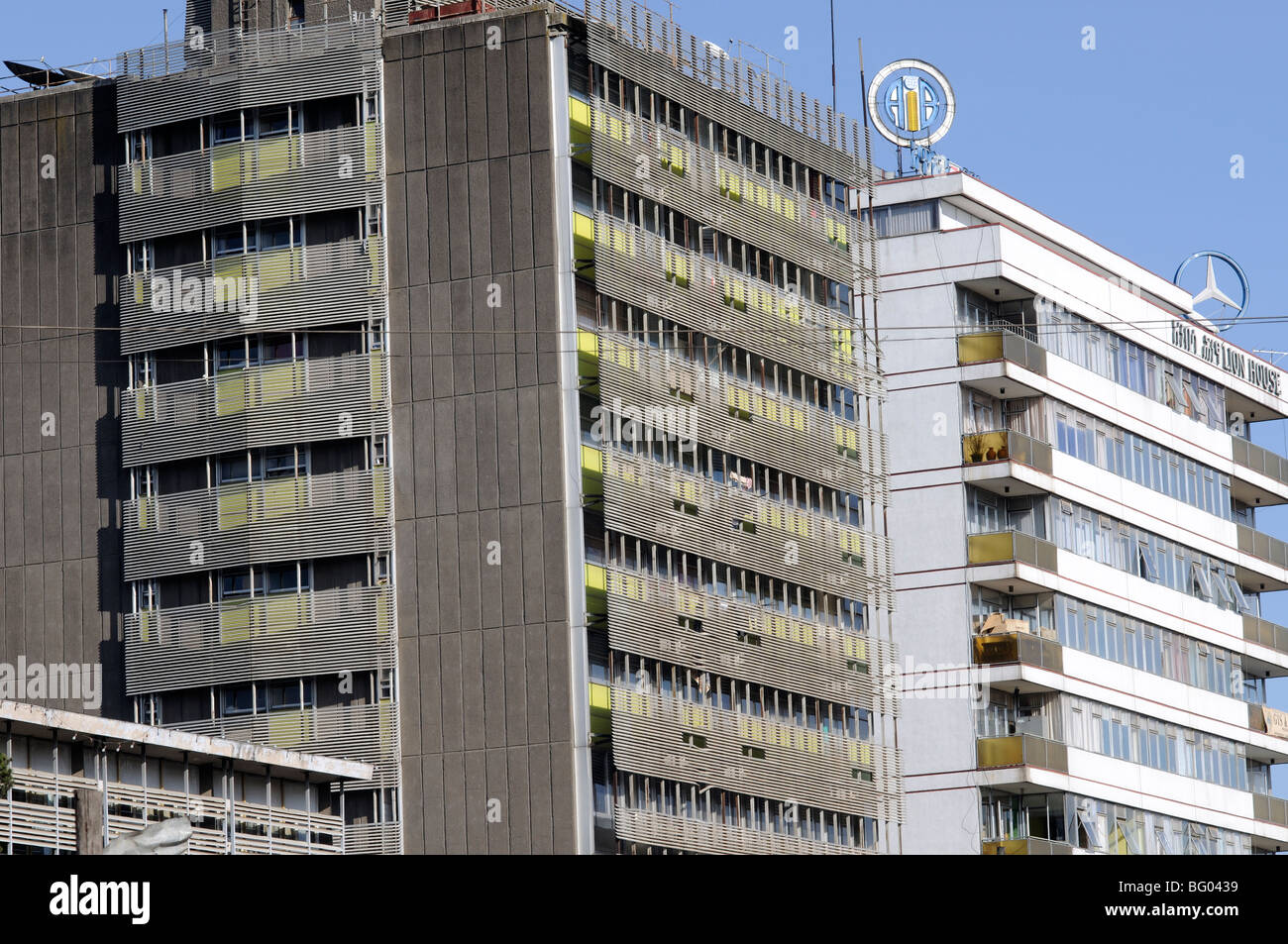 office blocks, Downtown addis ababa ethiopia Stock Photo - Alamy