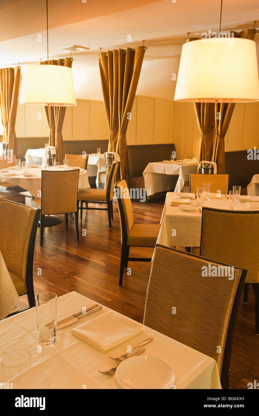 dining room, Root 246 Restaurant, Solvang, California, United States of America Stock Photo