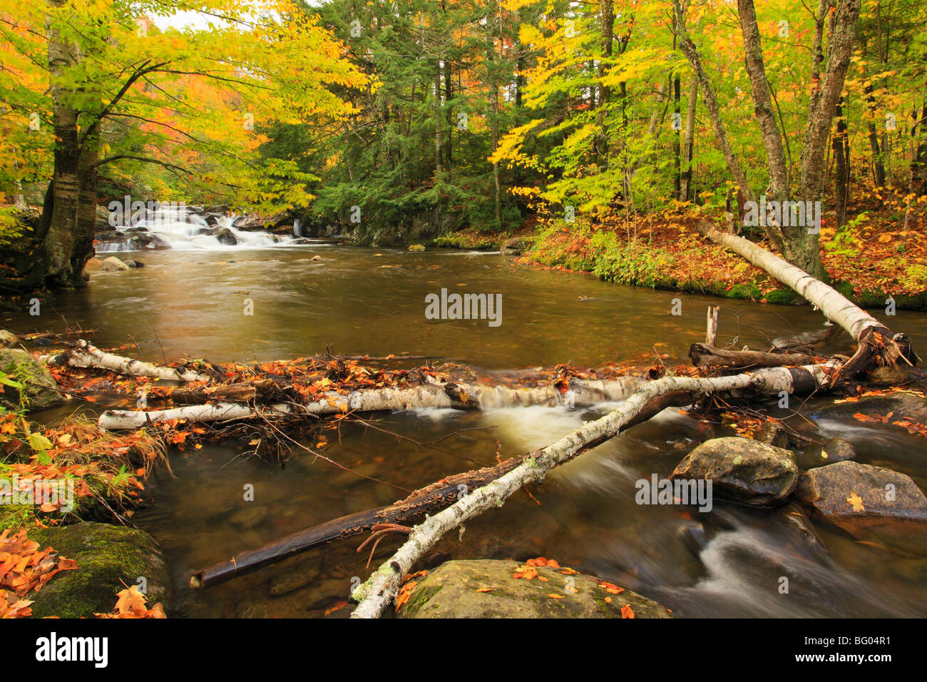 Mad River, Warren, Vermont Stock Photo Alamy