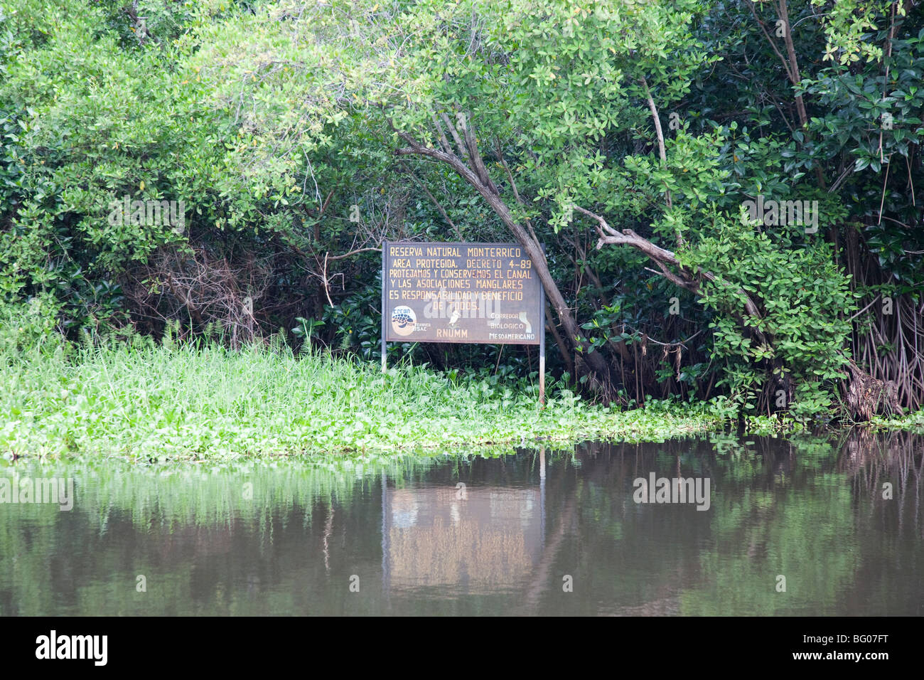 Monterrico Nature Reserve, Reserva Natural de Usos Multiples. Stock Photo