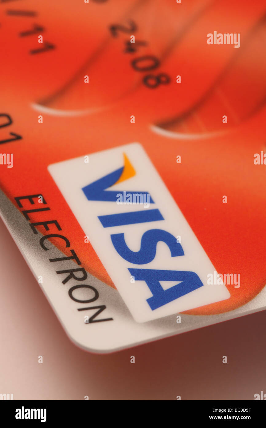 Visa Electron debit card Stock Photo - Alamy