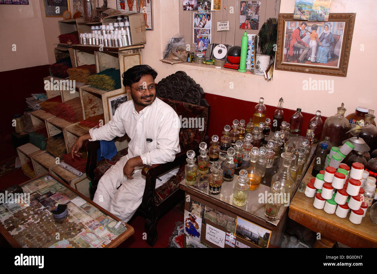 Ayurvedic Doctor, Aman, in Mysore, India, Asia Stock Photo Alamy