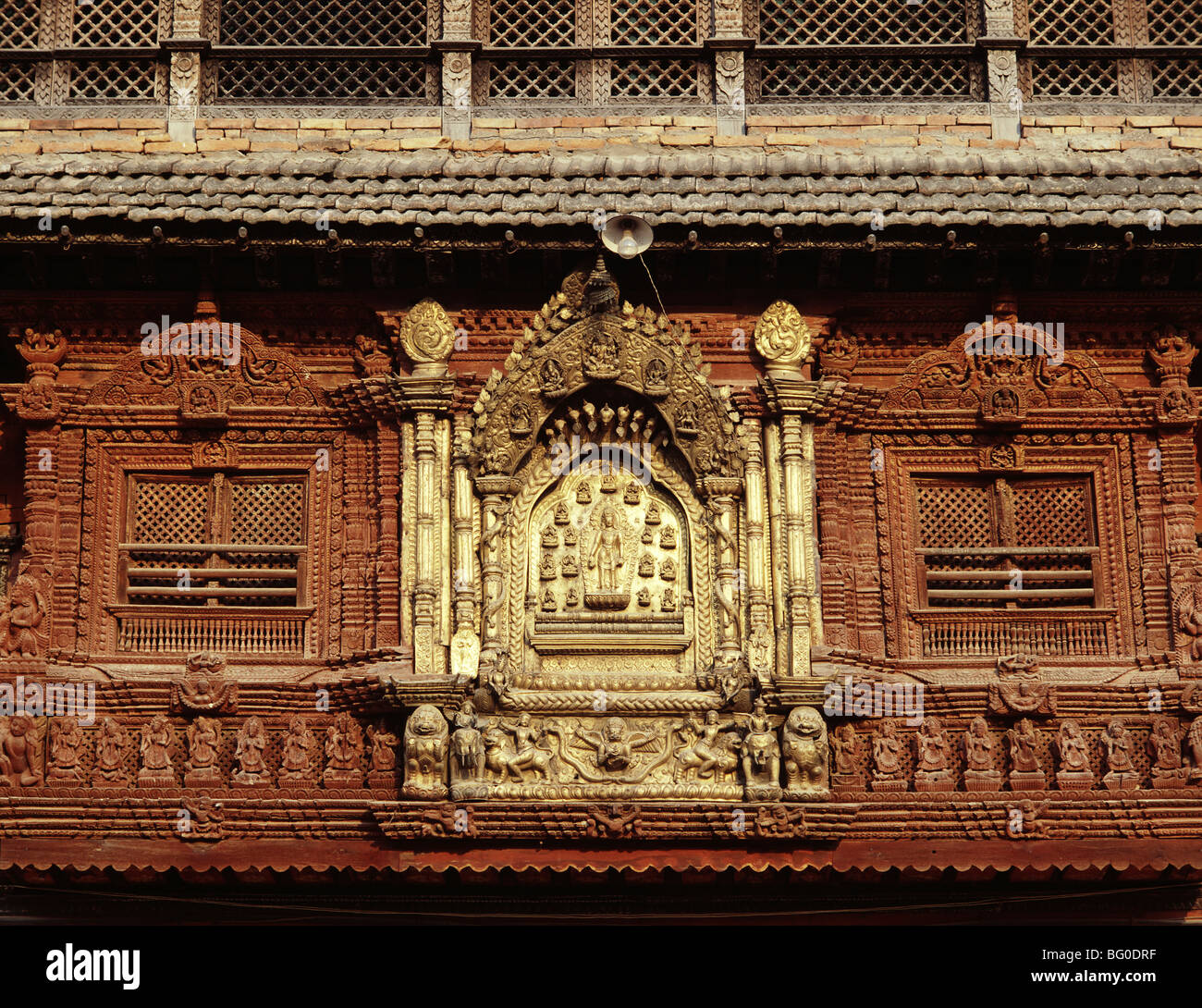 Royal Palace in Patan, Nepal, Asia Stock Photo