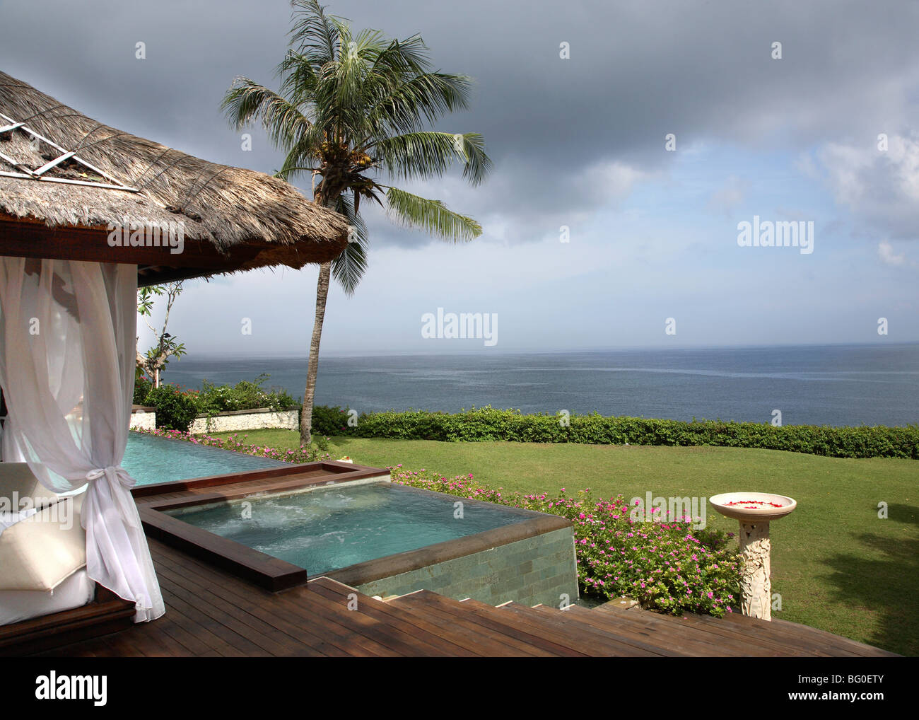 Pool At The Villa At Ayana Resort And Spa Formerly The Ritz Carlton Stock Photo Alamy