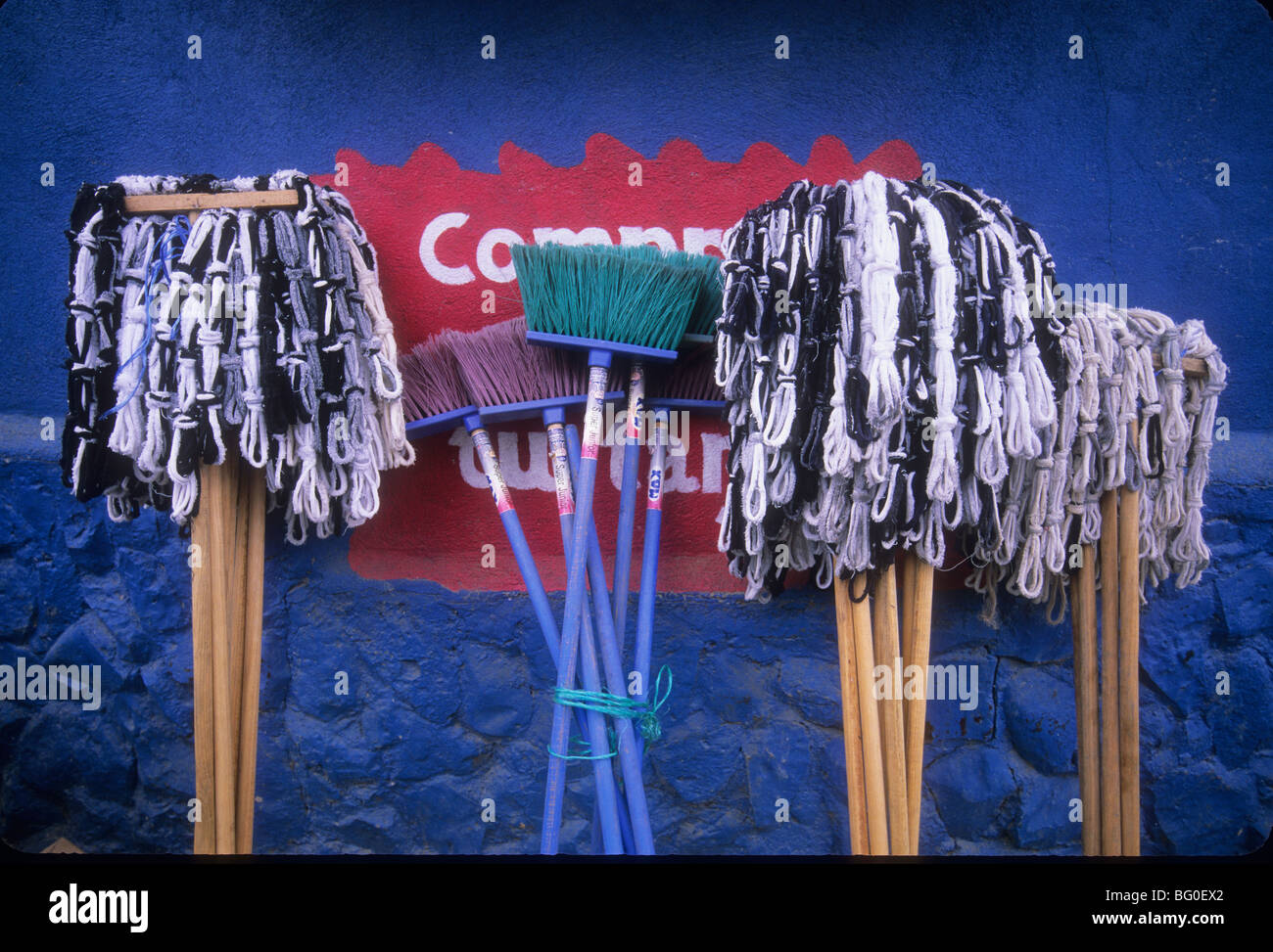 Mops and brooms hires stock photography and images Alamy