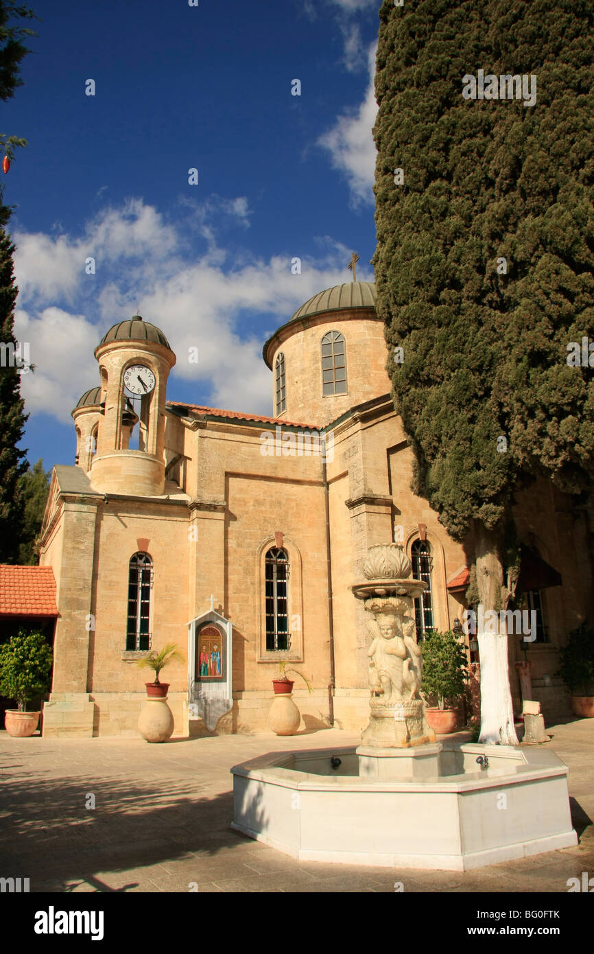 Israel, Lower Galilee, the Greek Orthodox St. George Church in Kafr ...