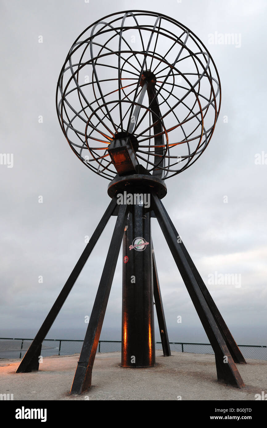Nordkapp cape north sculpture hi-res stock photography and images - Alamy