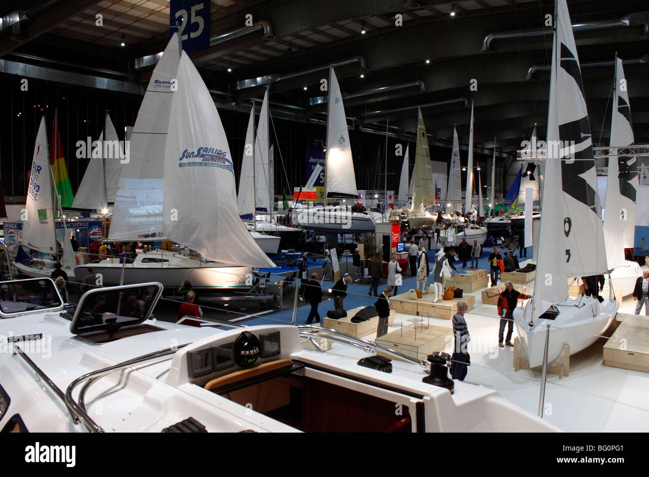 Germany Trade Fair Boat Berlin 2009 at the Fairground Messe Berlin