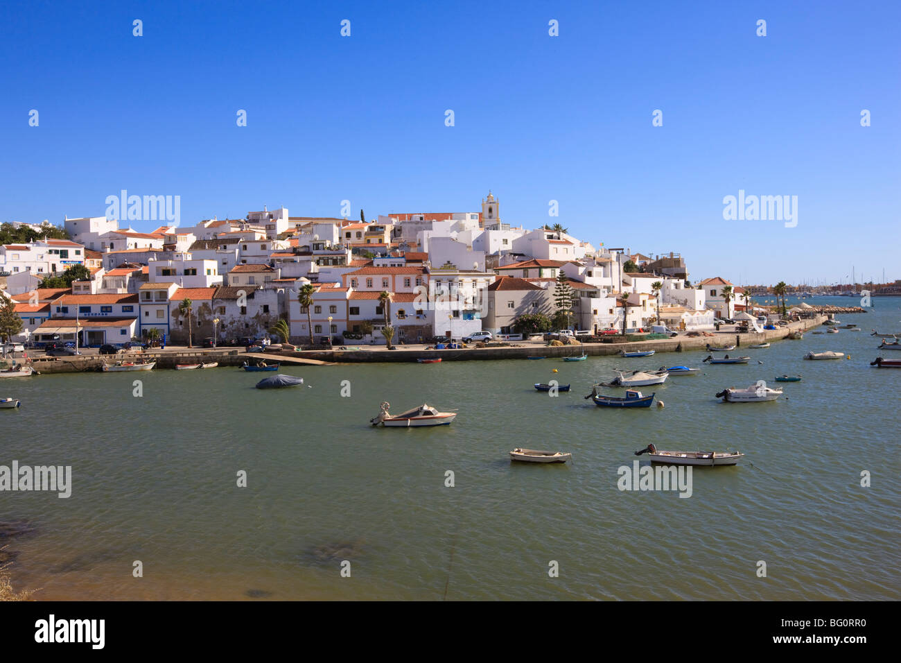 Ferragudo, Algarve, Portugal, Europe Stock Photo