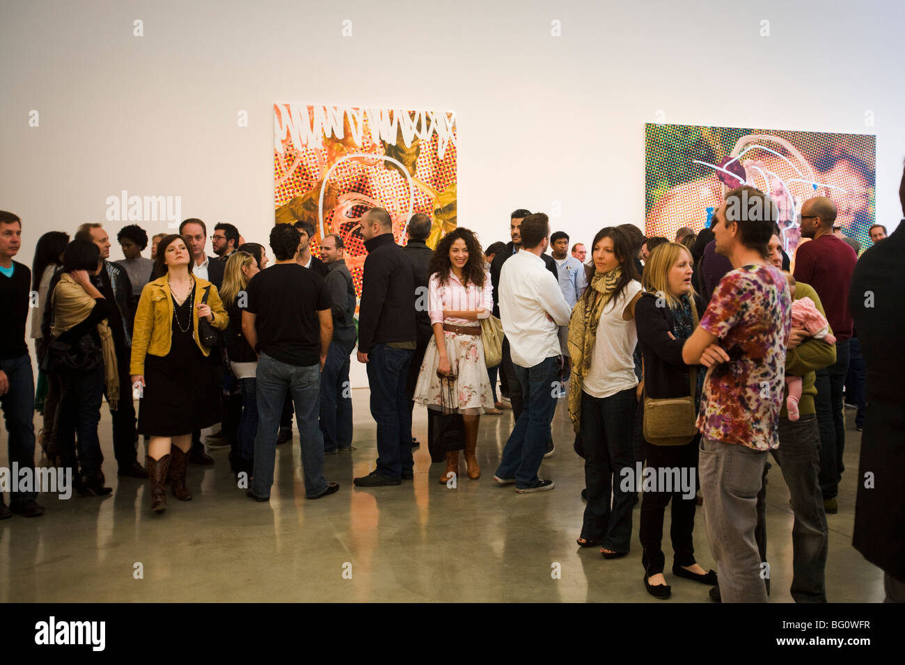 Opening Reception for Jeff Koons, New Paintings, Gagosian Gallery