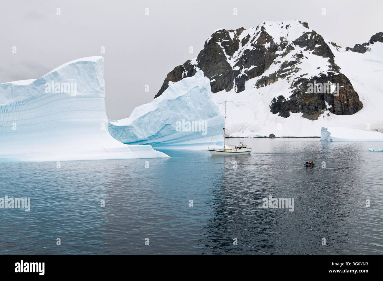 Errera Channel, Antarctic Peninsula, Antarctica, Polar Regions Stock Photo