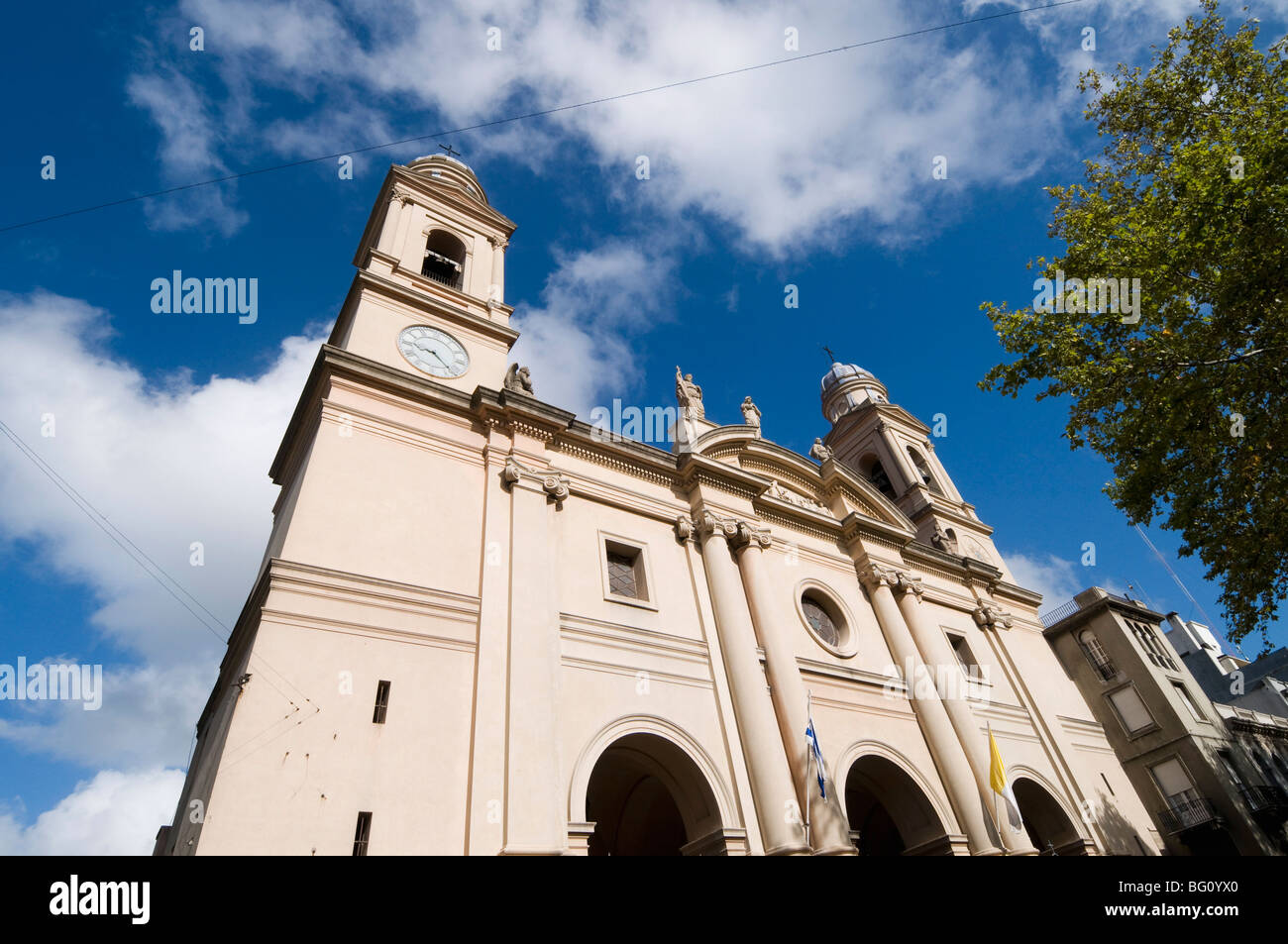 The Cathedral built in 1790, Montevideo, Uruguay, South America Stock Photo