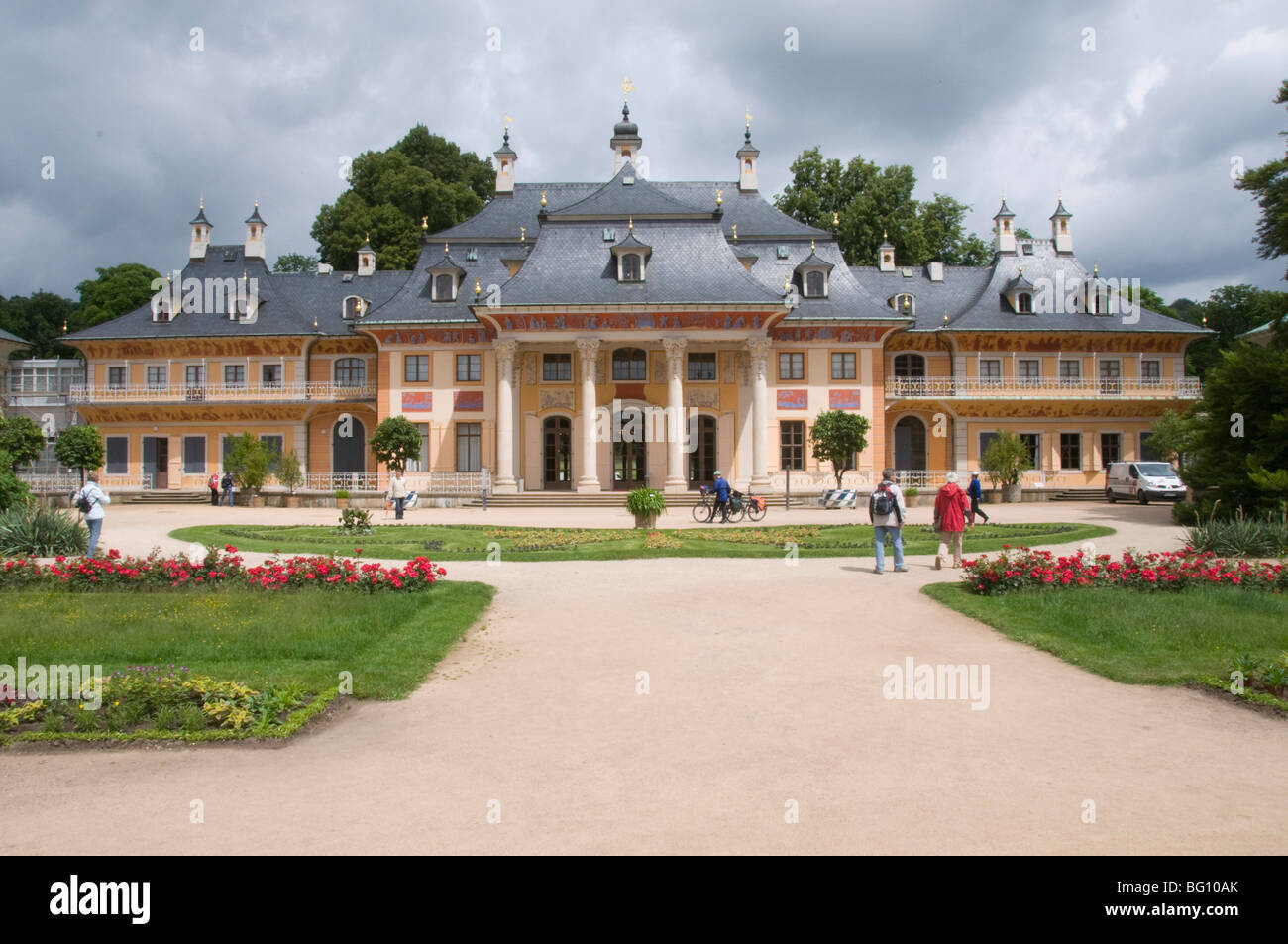Hillside Palace, (Bergpalais), Pillnitz, Saxony, Germany, Europe Stock Photo
