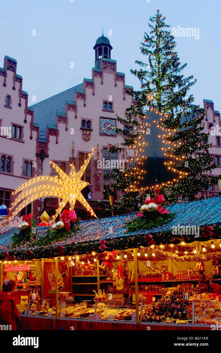 Weihnachtsmarkt (Christmas Market), Frankfurt, Hesse, Germany, Europe