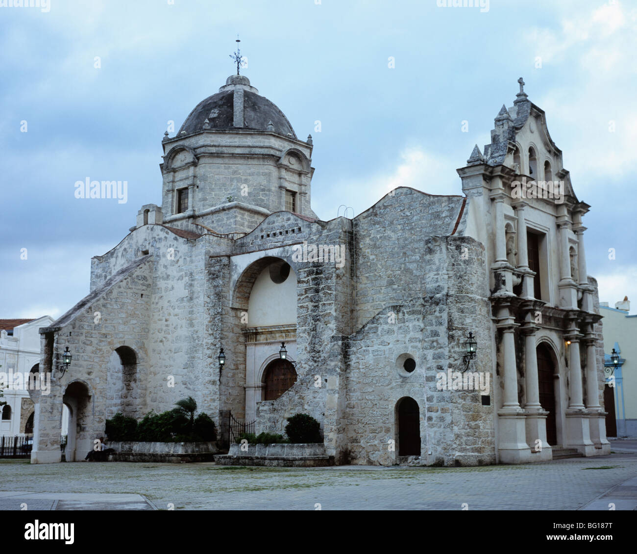 La Iglesia de San Francisco de Paula, Havana Vieja, Havana, Cuba, West Indies, Central America Stock Photo