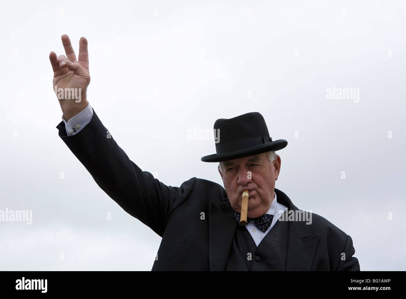 Fotografia In Bianco E Nero Di Sir Winston Churchill (1874-1965), Due - Foto 7