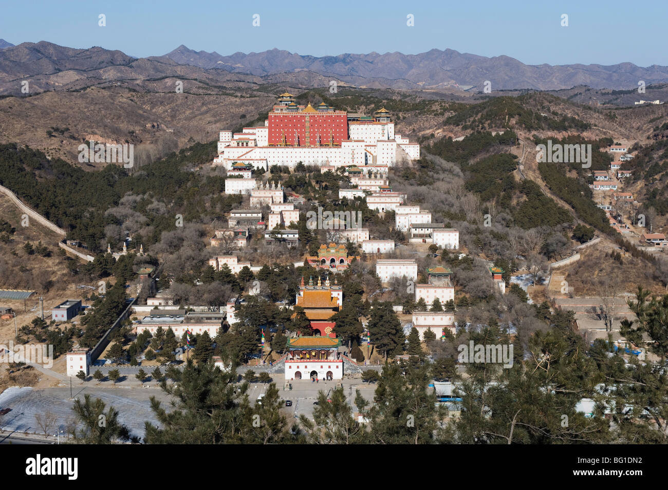 Putuo Zongcheng Tibetan outer temple dating from 1767, Chengde city, UNESCO World Heritage Site, Hebei Province, China, Asia Stock Photo