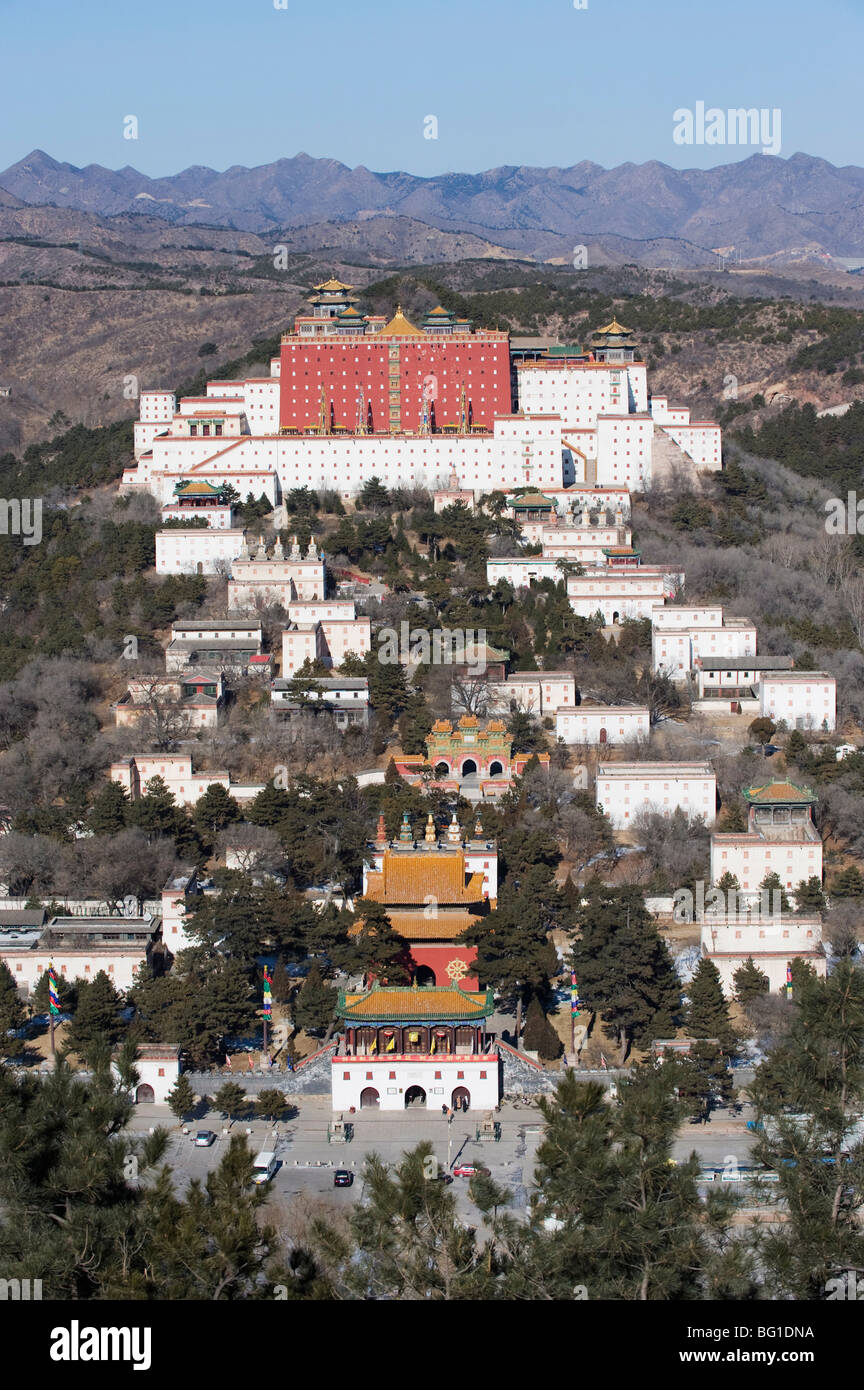 Putuo Zongcheng Tibetan outer temple dating from 1767, Chengde city, UNESCO World Heritage Site, Hebei Province, China, Asia Stock Photo