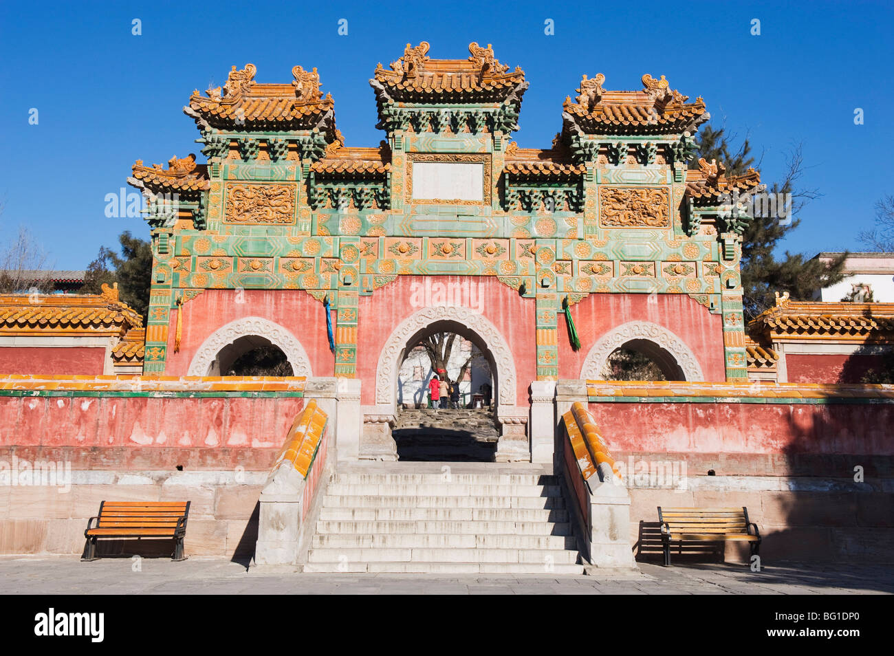 Putuo Zongcheng Tibetan outer temple dating from 1767, Chengde city, UNESCO World Heritage Site, Hebei Province, China, Asia Stock Photo