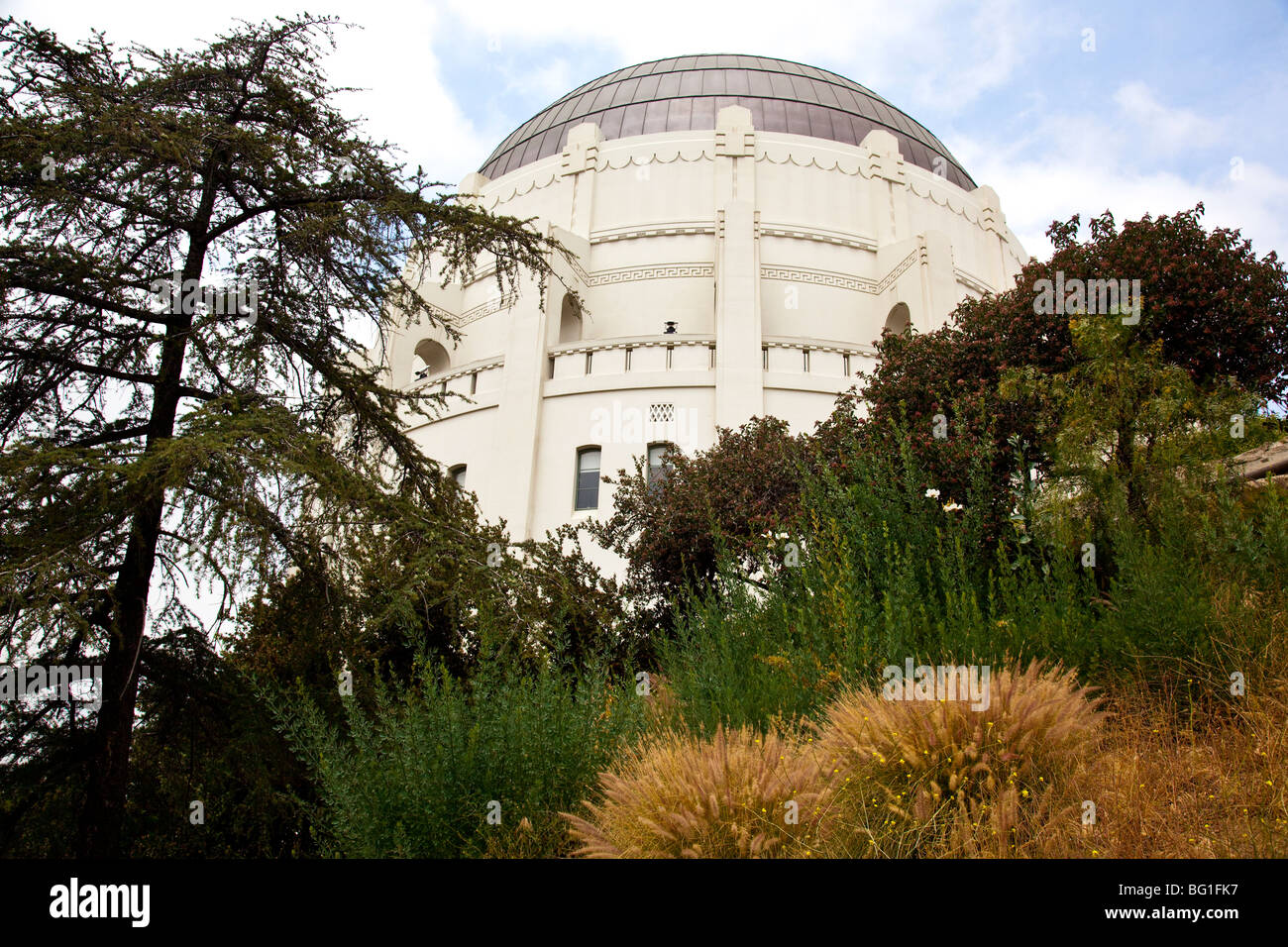 Griffith astrological Observatory in Los Angeles California Stock Photo
