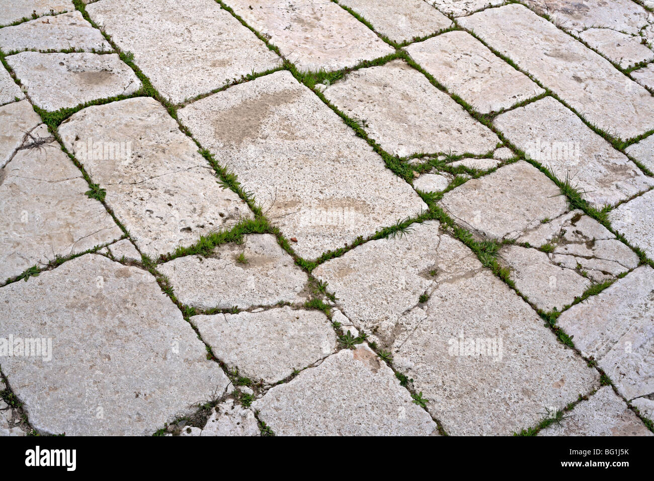 Roman pavement, Madaba, Jordan Stock Photo