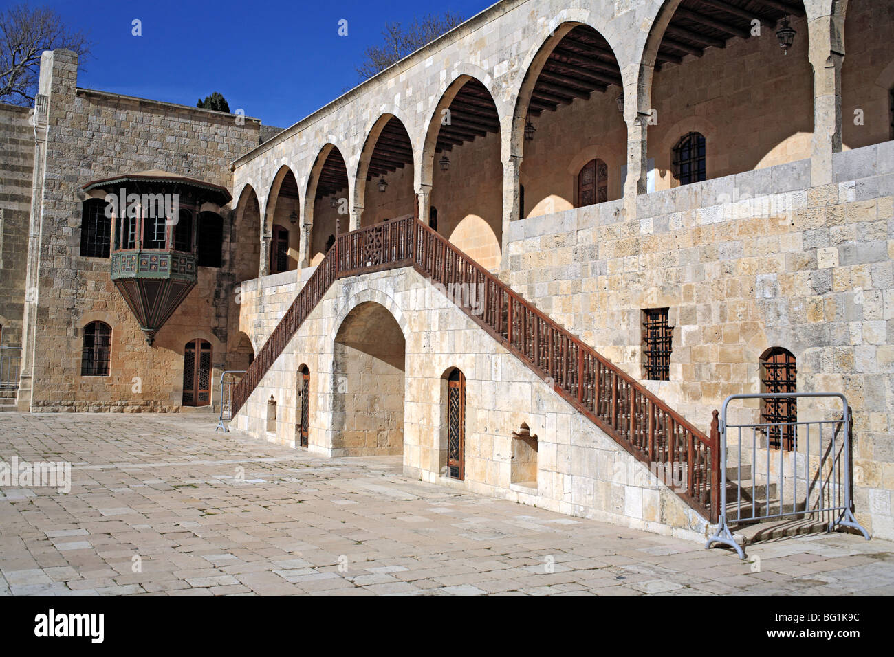 Beiteddine palace, Beit ed-Dine, Chouf, Lebanon Stock Photo