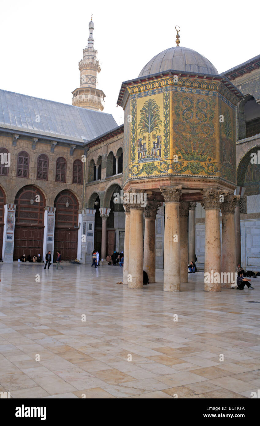 Grand Mosque, Umayyad mosque (708-715), Damascus, Syria Stock Photo