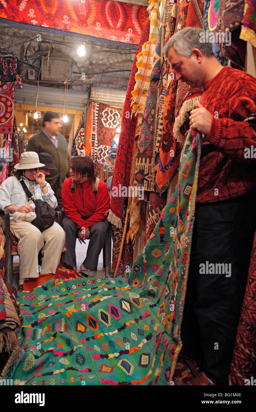 Syrian Rug Salesman Arab carpet merchant hi-res stock photography and images - Alamy