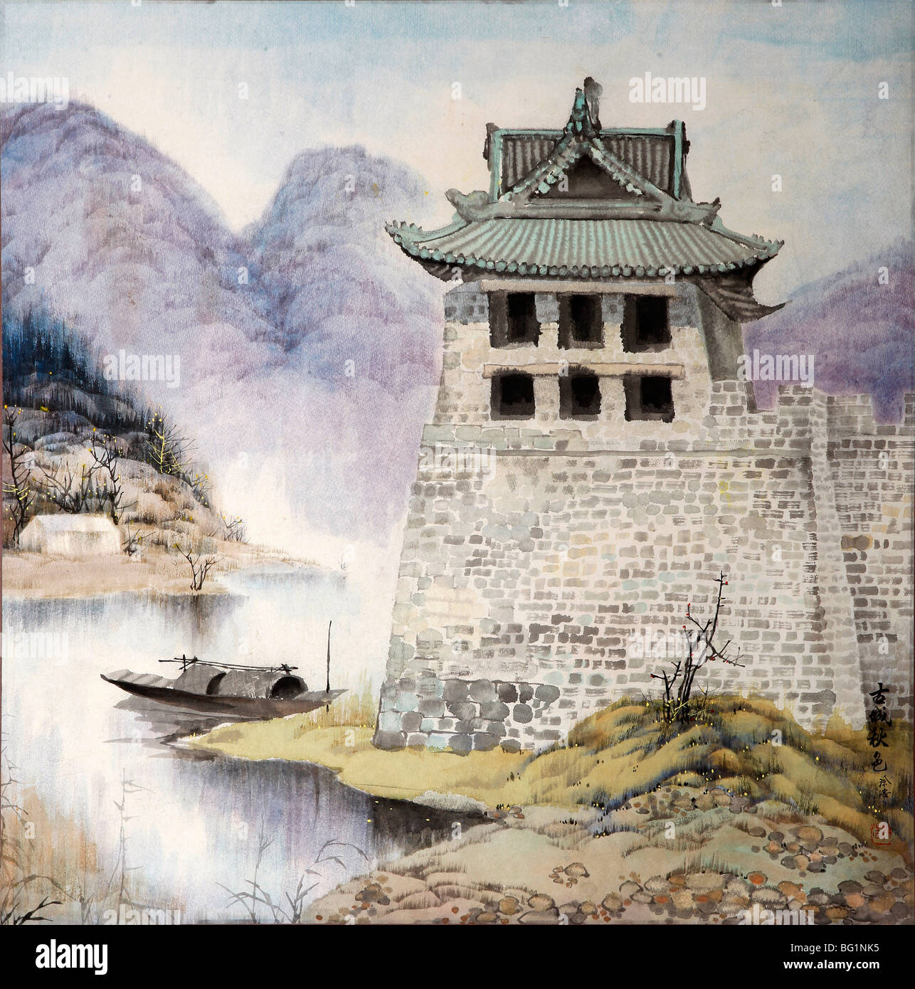 Chinese still life painting hi-res stock photography and images - Alamy