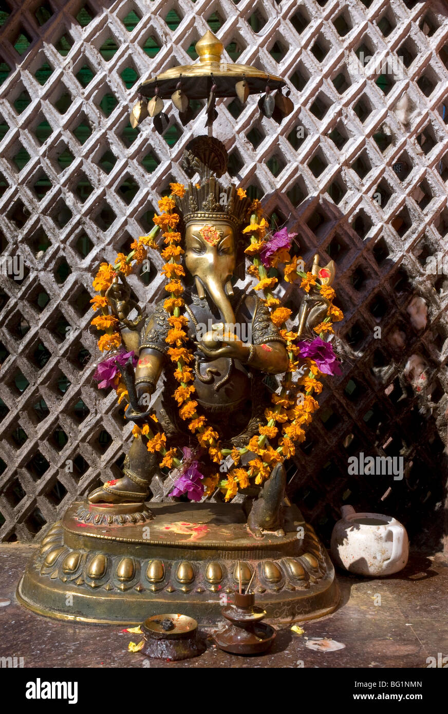 Ganesh Brass Altar Bell – Happy Buddha UK