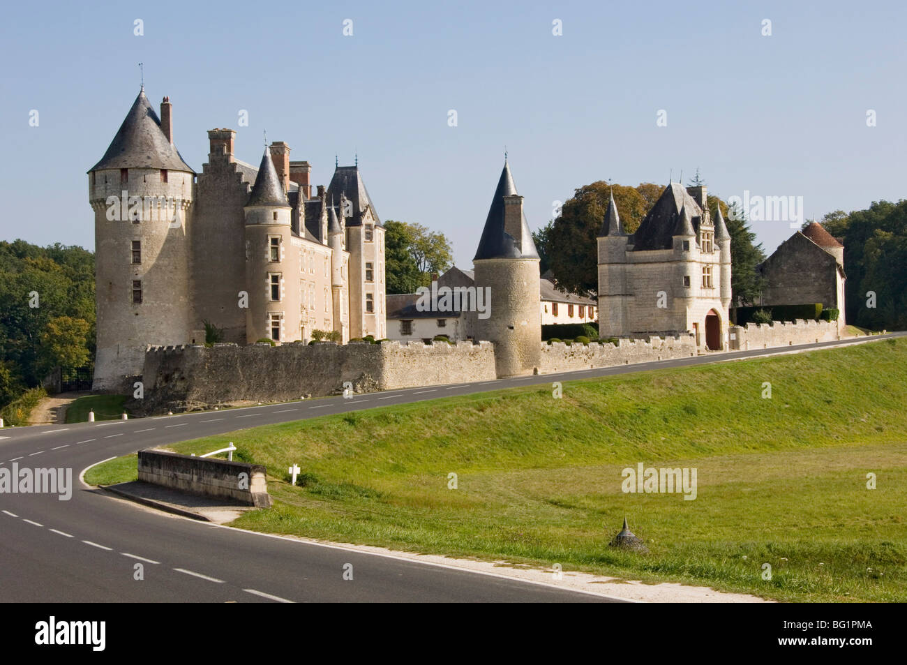 Chateau Montpoupon, Indre-et-Loire, Loire Valley, France, Europe Stock Photo