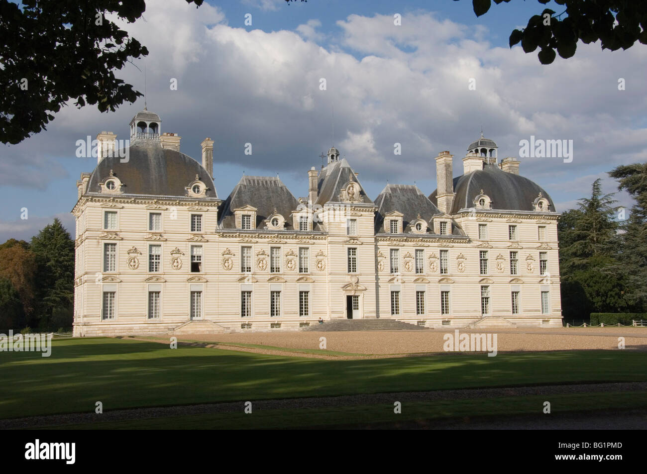 The 17th century Chateau de Cheverny, Loir-et-Cher, Loire Valley, France, Europe Stock Photo