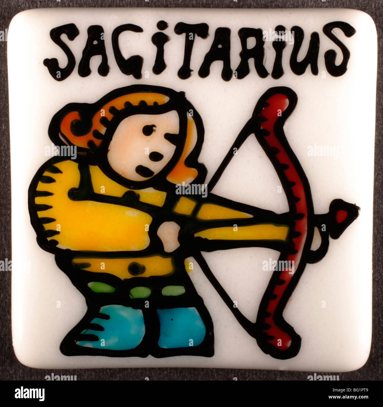 Horoscope,Sagittarius zodiac sign (23.11.-21.12.),Sagitarius Stock Photo