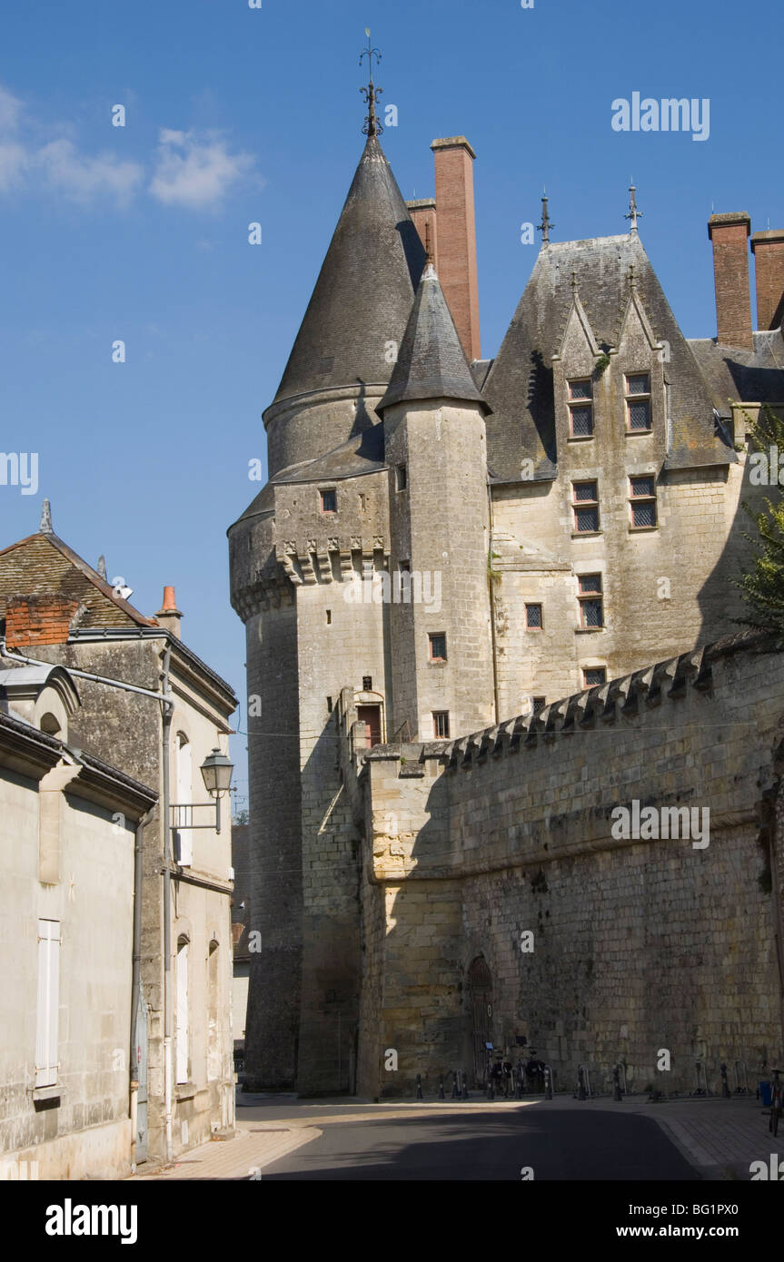 Chateau Langeais, Indre et Loire, France, Europe Stock Photo