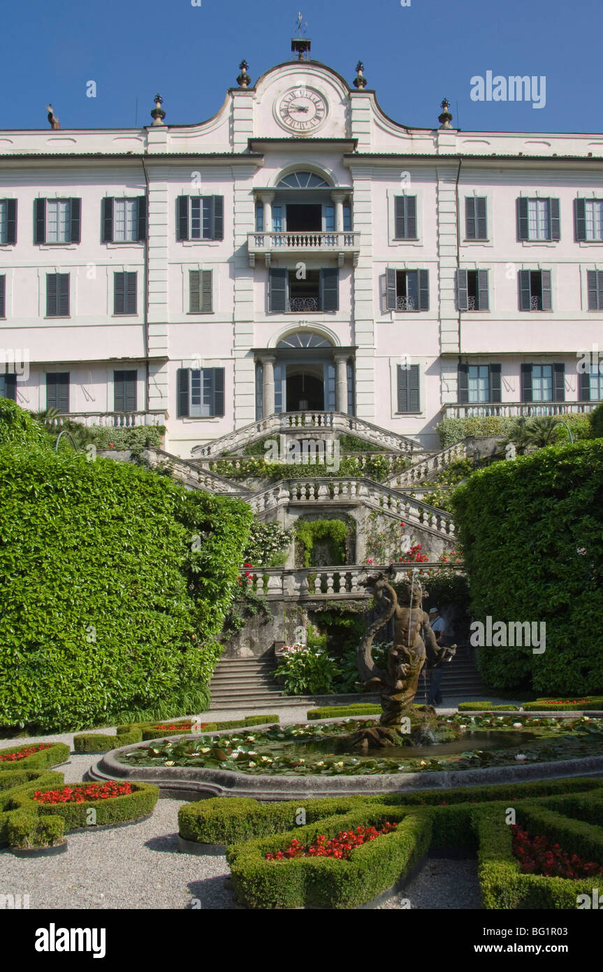 The Villa Carlotta, Tremezzo, Lake Como, Lombardy, Italy, Europe Stock Photo