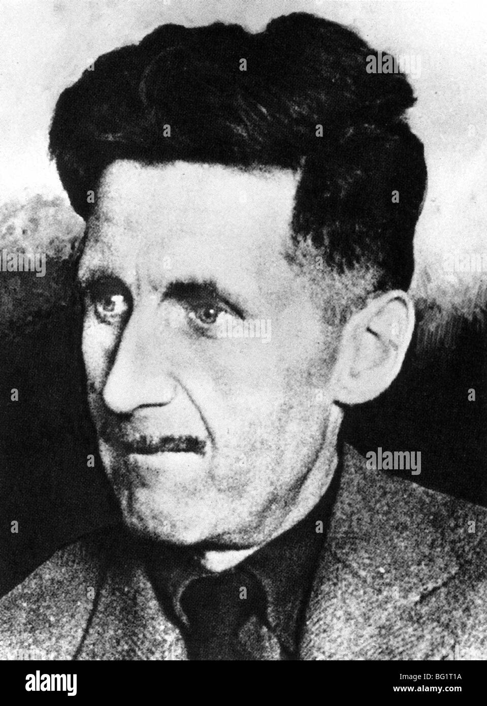 GEORGE ORWELL English writer and broadcaster (1903-1950). Pseudonym of Eric Arthur Blair. Stock Photo