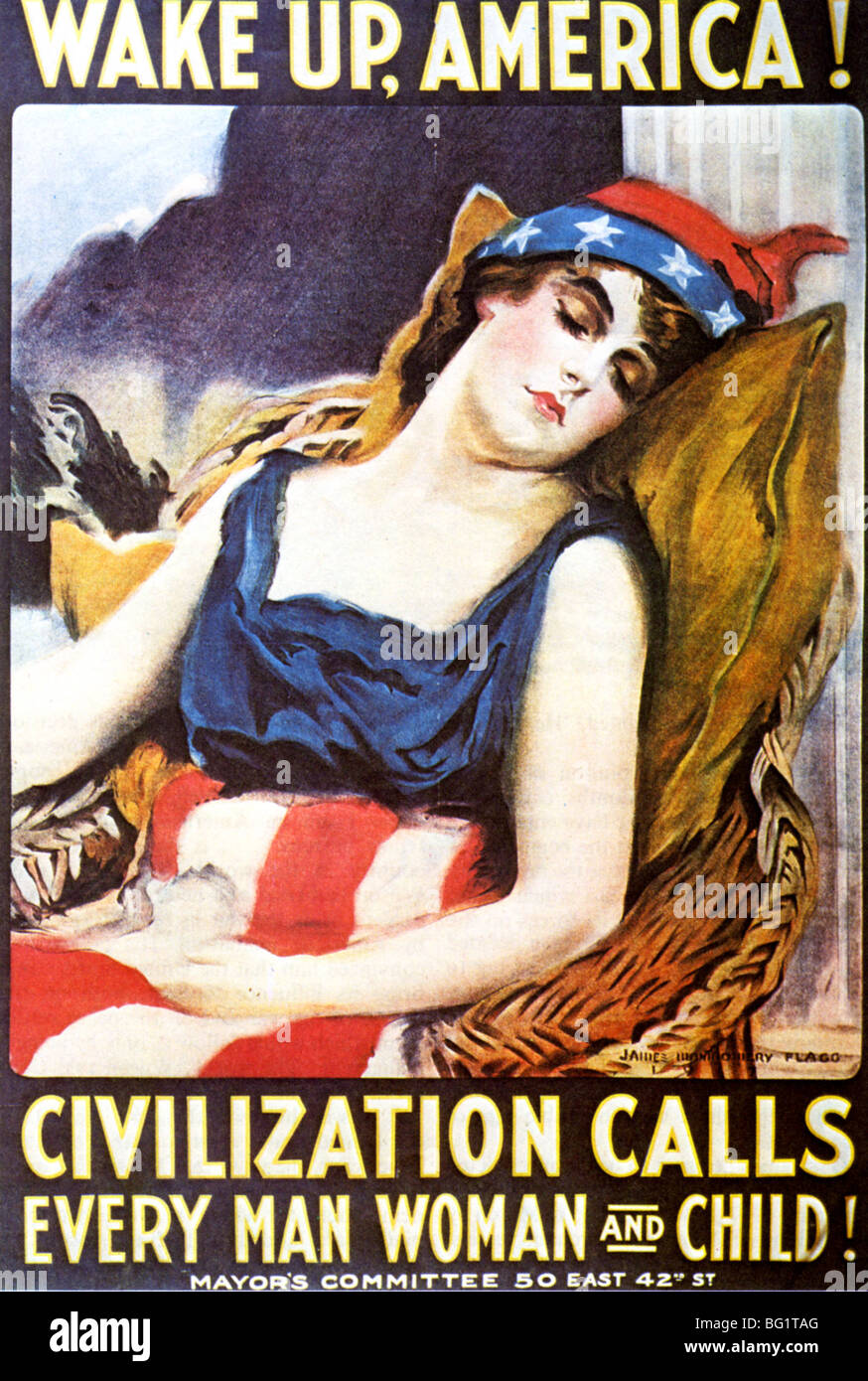 War recruiting poster hi-res stock photography and images - Alamy
