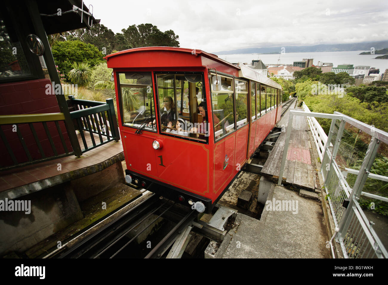 Wellington Cable Car, Wellington, North Island, New Zealand, Pacific