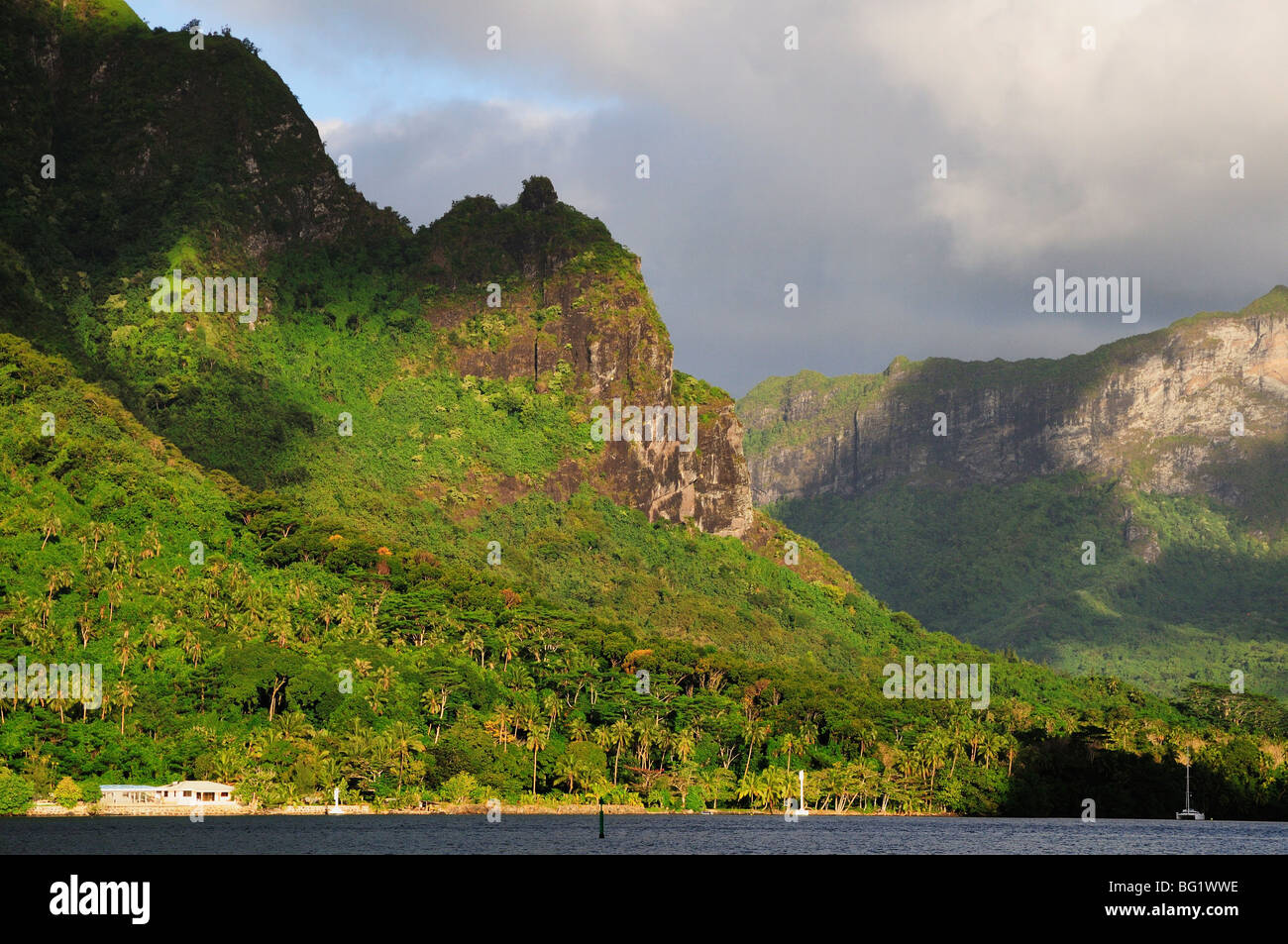 Cook's Bay, Moorea, French Polynesia, South Pacific Ocean, Pacific ...