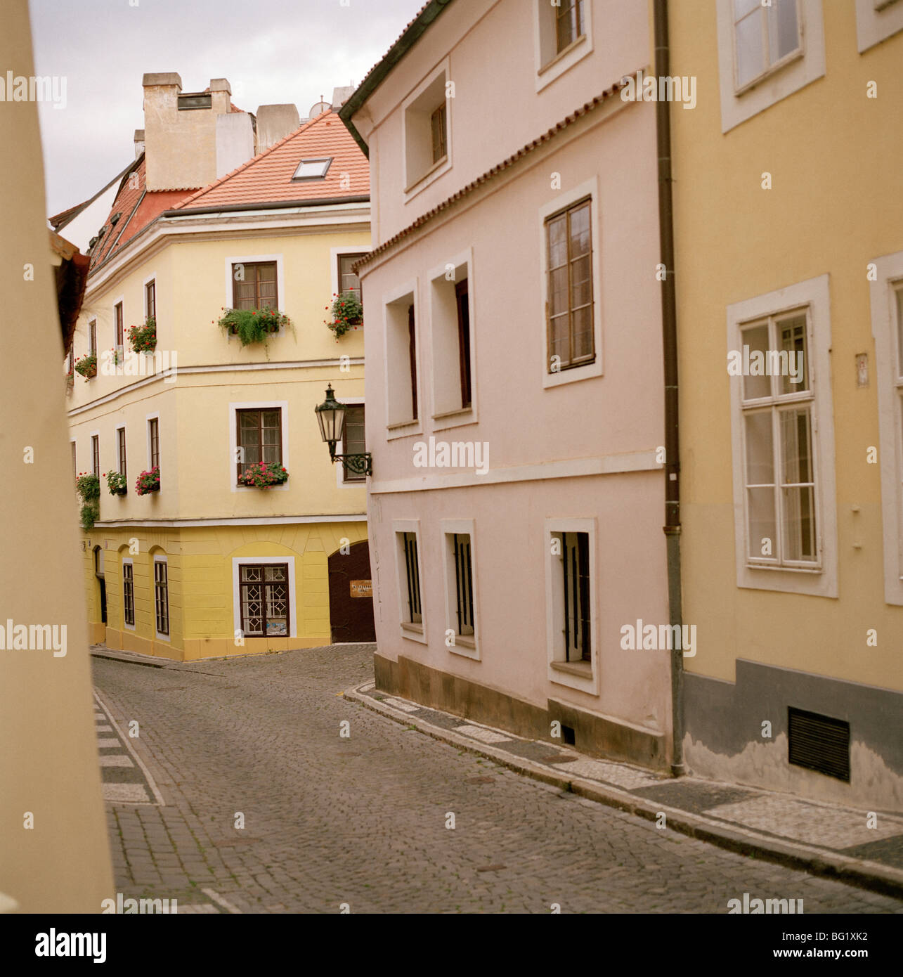 World Travel. Mala Strana Lesser Town in the ancient city of Prague in
