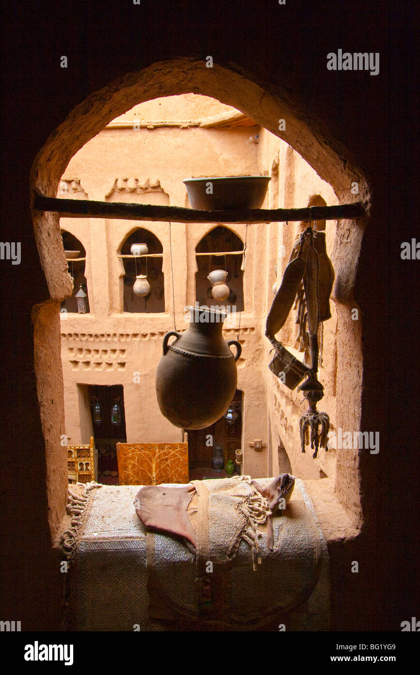 Kasbah in Village of Amezrou in Zagora Morocco Stock Photo
