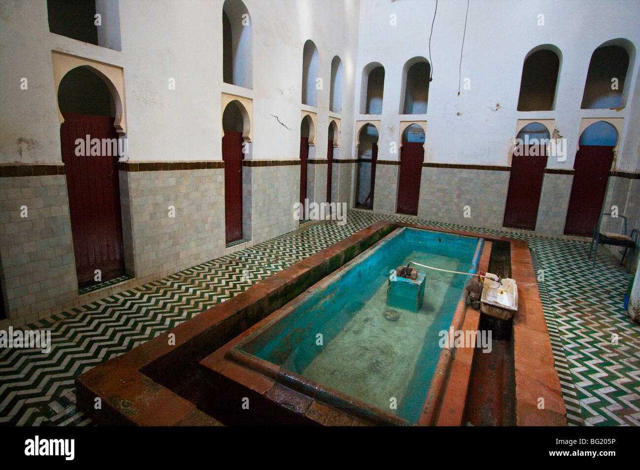 Hamam in the Medina in Fez Morocco Stock Photo
